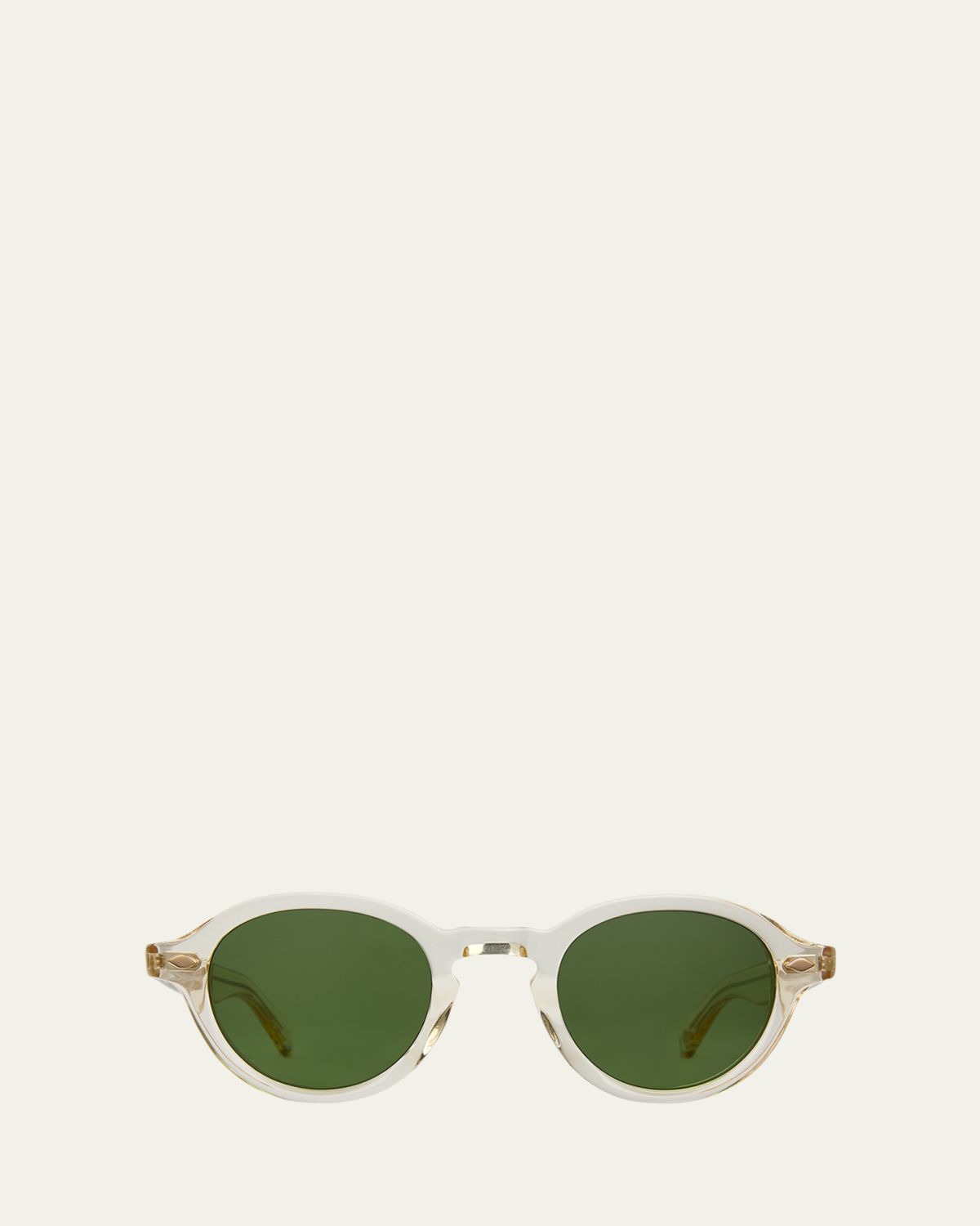 Garrett Leight Men's Flipper Acetate Round Sunglasses | Thumbnail 4 Garrett Leight Men's Flipper Acetate Round Sunglasses | Thumbnail 4