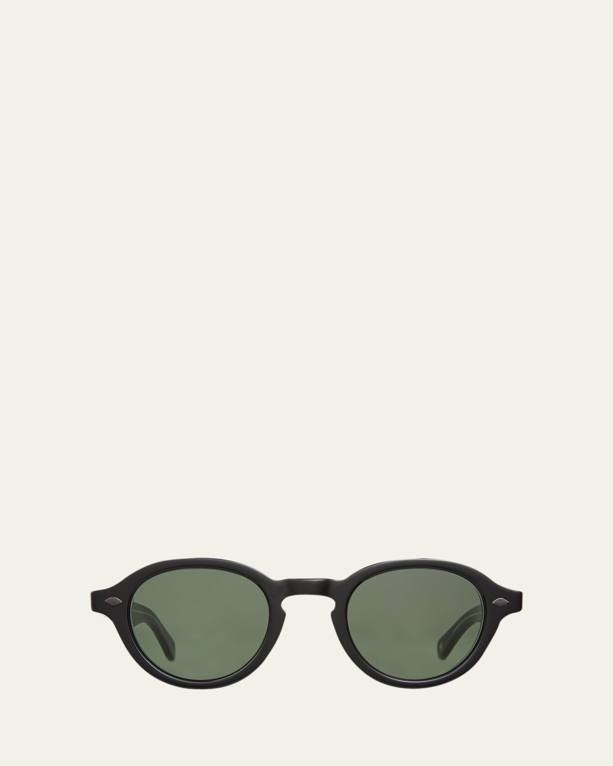 Garrett Leight Men's Flipper Acetate Round Sunglasses | Thumbnail 4 Garrett Leight Men's Flipper Acetate Round Sunglasses | Thumbnail 4