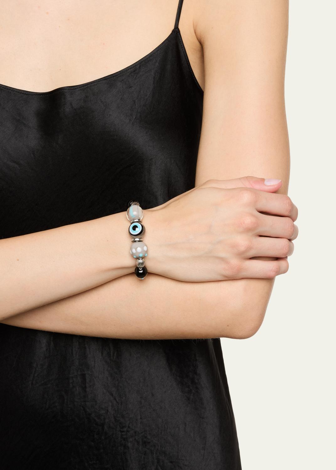 TOHUM Design Tohum One-of-a-Kind Charm Bracelet, White | Thumbnail 2