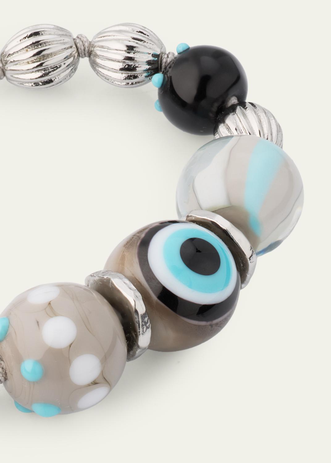 TOHUM Design Tohum One-of-a-Kind Charm Bracelet, White | Thumbnail 3