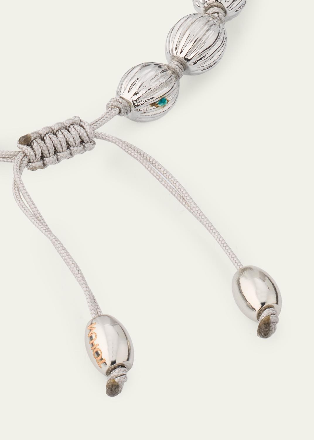 TOHUM Design Tohum One-of-a-Kind Charm Bracelet, White | Thumbnail 4