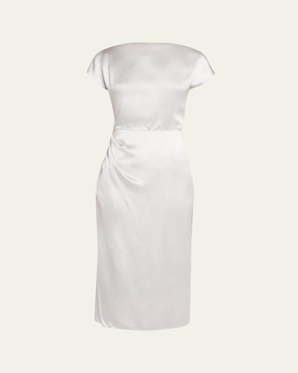 Giorgio Armani Satin Midi Dress | Thumbnail 8 Giorgio Armani Satin Midi Dress | Thumbnail 8