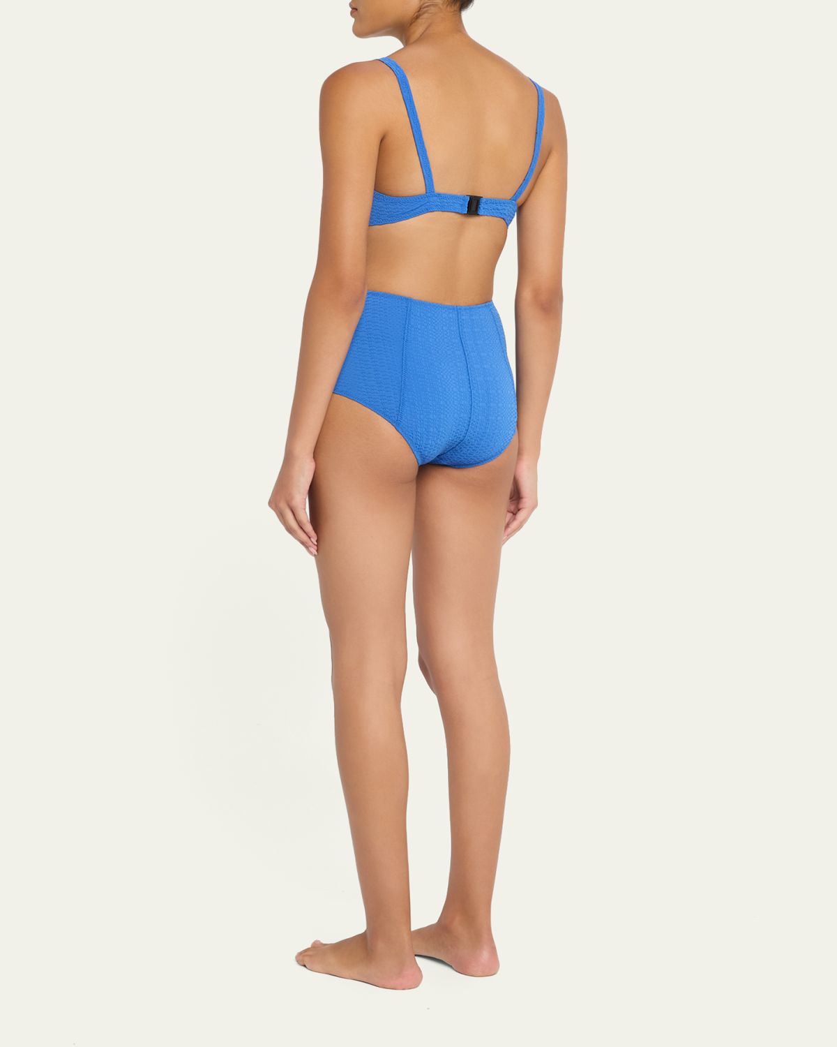 Lisa Marie Fernandez Balconette High-Waist Two-Piece Swimsuit | Thumbnail 3