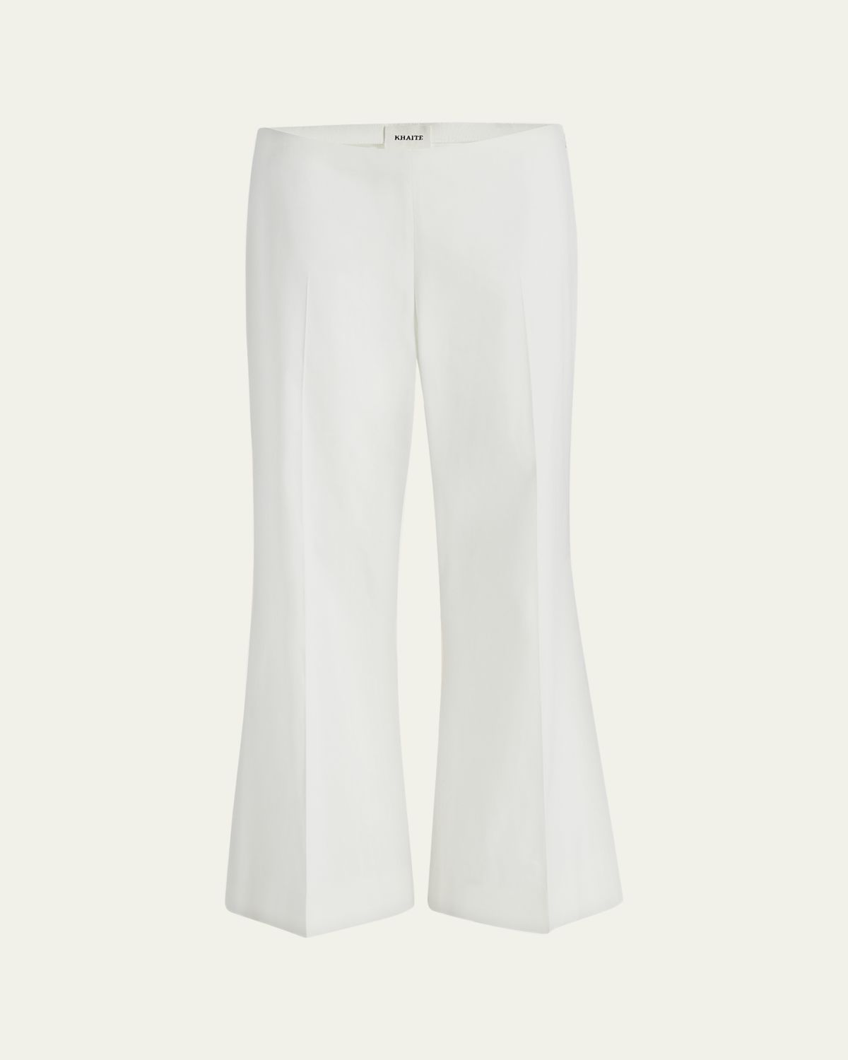 Khaite Walter Cropped Flare Pants