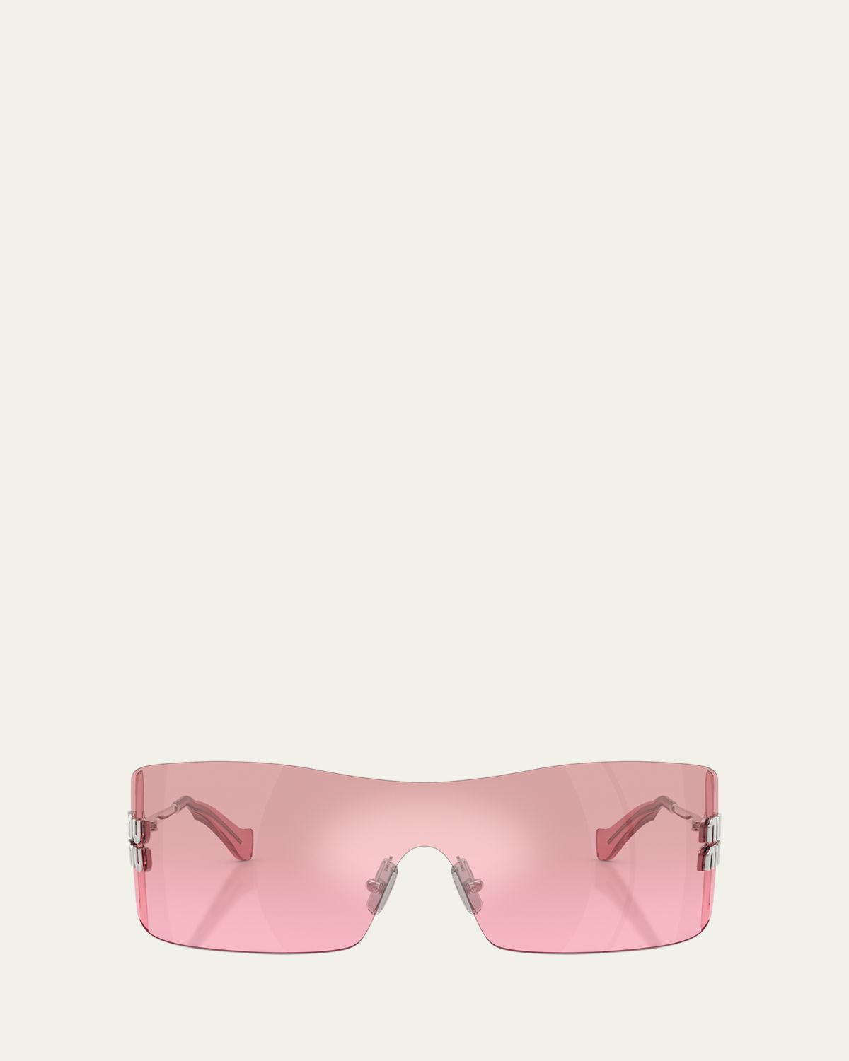 Miu Miu 144MM Shield Sunglasses | Thumbnail 6 Miu Miu 144MM Shield Sunglasses | Thumbnail 6