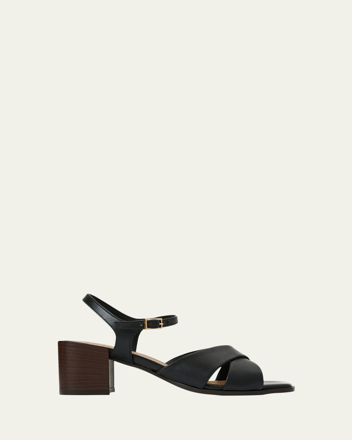 Aquatalia 55mm Domenica Leather Block-Heel Sandals | Thumbnail 6