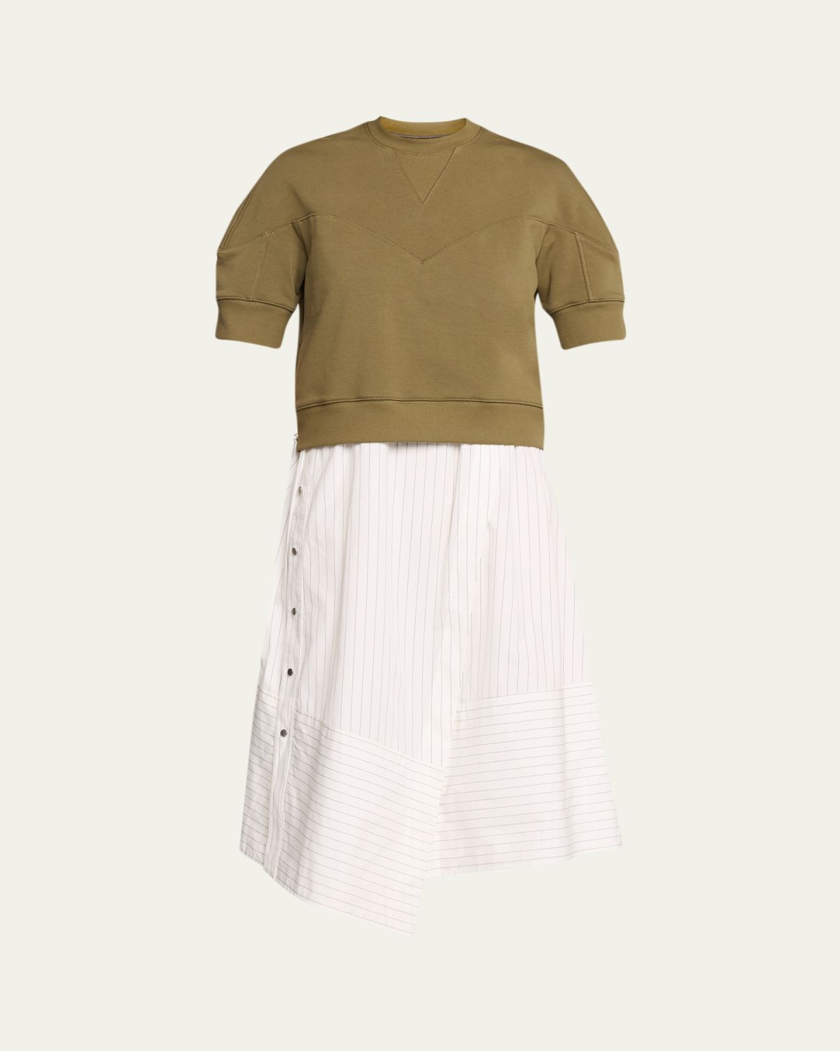 3.1 Phillip Lim French-Terry Combo Dress | Thumbnail 6