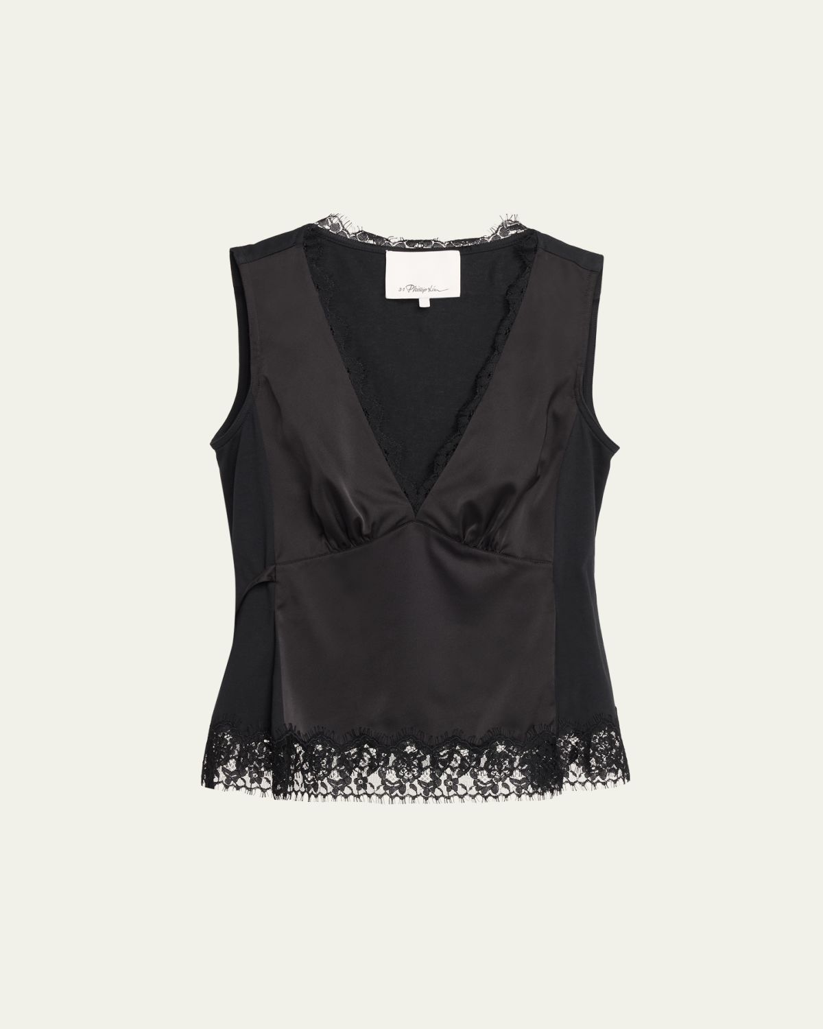 3.1 Phillip Lim Sleeveless Satin Lace Combo Top | Thumbnail 6 3.1 Phillip Lim Sleeveless Satin Lace Combo Top | Thumbnail 6