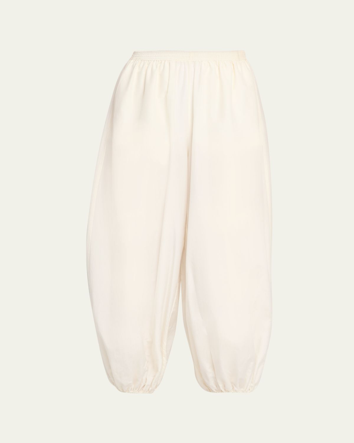 Loulou De Saison Almaya Cotton-Silk Balloon Pants | Thumbnail 6