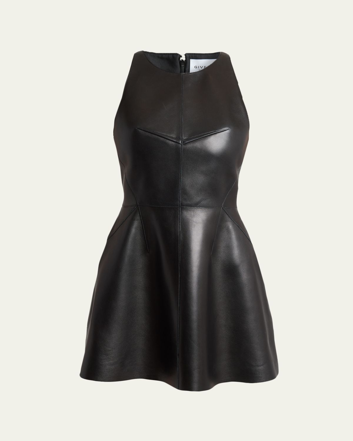 Givenchy Racerback Mini Leather Dress | Thumbnail 6 Givenchy Racerback Mini Leather Dress | Thumbnail 6