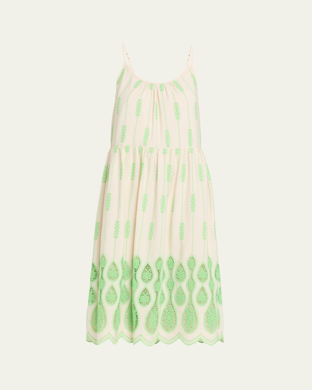 Ramy Brook Sandra Embroidered Midi Dress