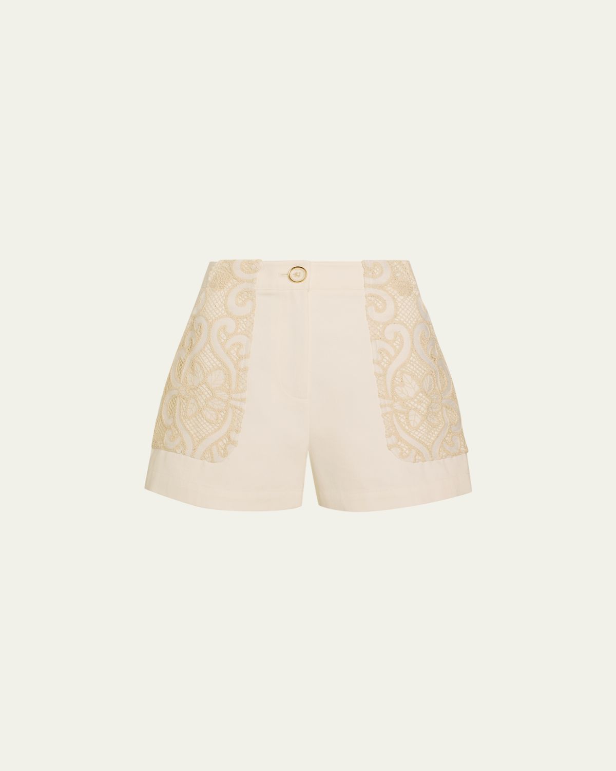 Ramy Brook Hilary Embroidered High-Rise Shorts | Thumbnail 6 Ramy Brook Hilary Embroidered High-Rise Shorts | Thumbnail 6