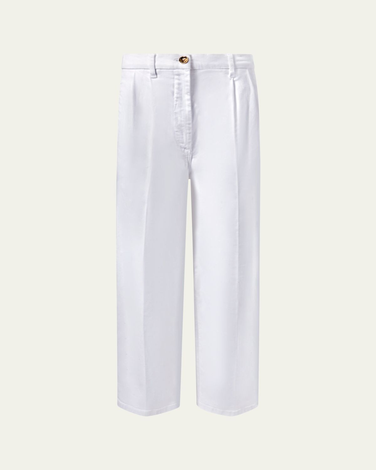 Altuzarra Dash Pleated Wide-Leg Jeans