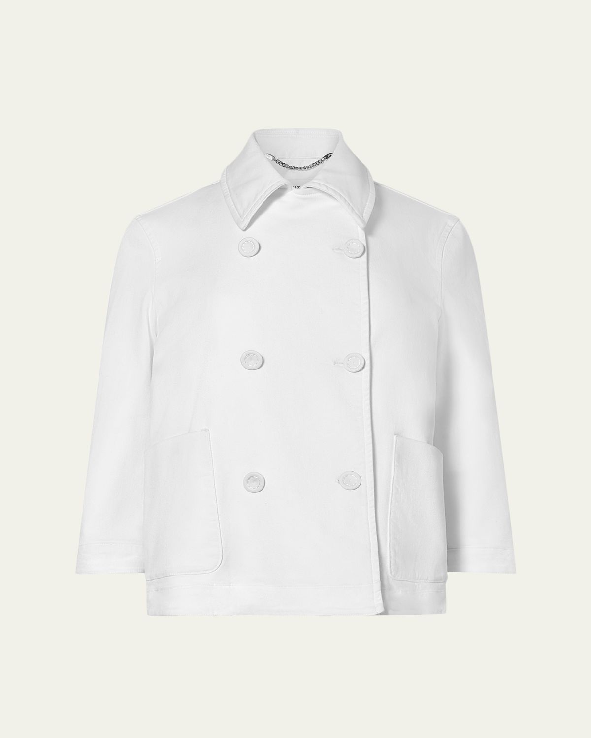 Altuzarra Hayden Double-Breasted Denim Jacket