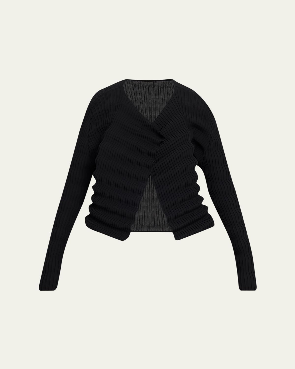 Issey Miyake Spring Plisse Cardigan | Thumbnail 6