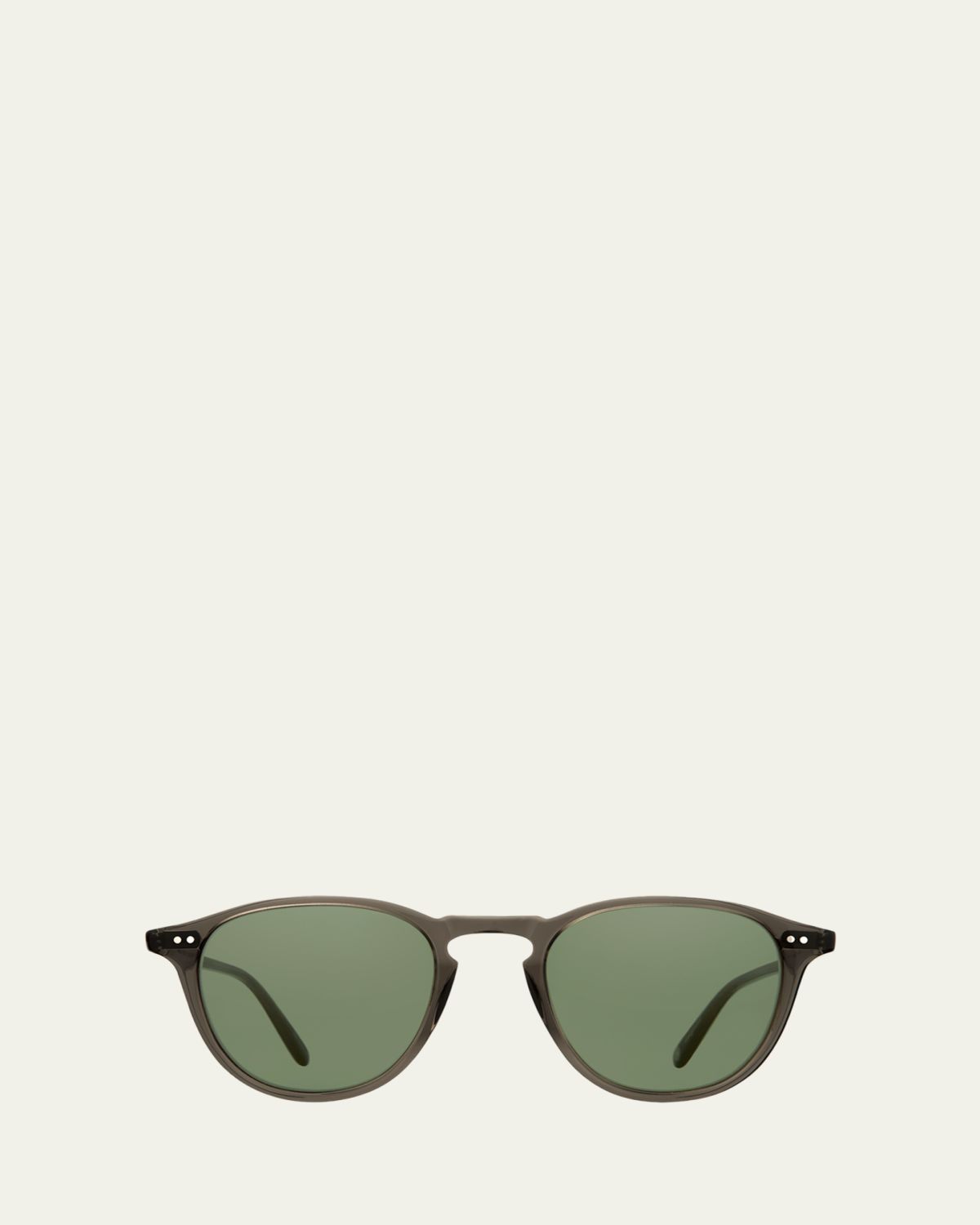 Garrett Leight Men's Hampton Sun Acetate Round Sunglasses | Thumbnail 3