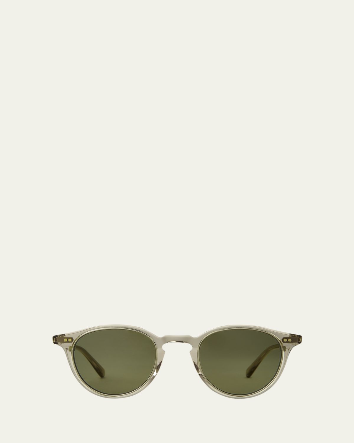 Garrett Leight Men's Marmont II Acetate Round Sunglasses | Thumbnail 3