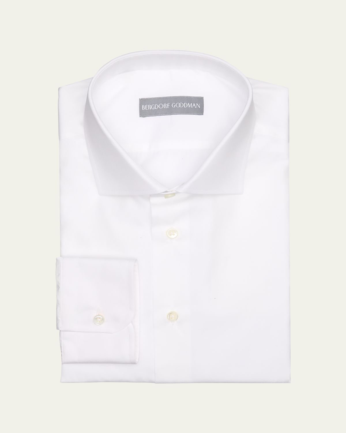 Bergdorf Goodman Men's Cotton Poplin Solid Dress Shirt - Women's Clothing