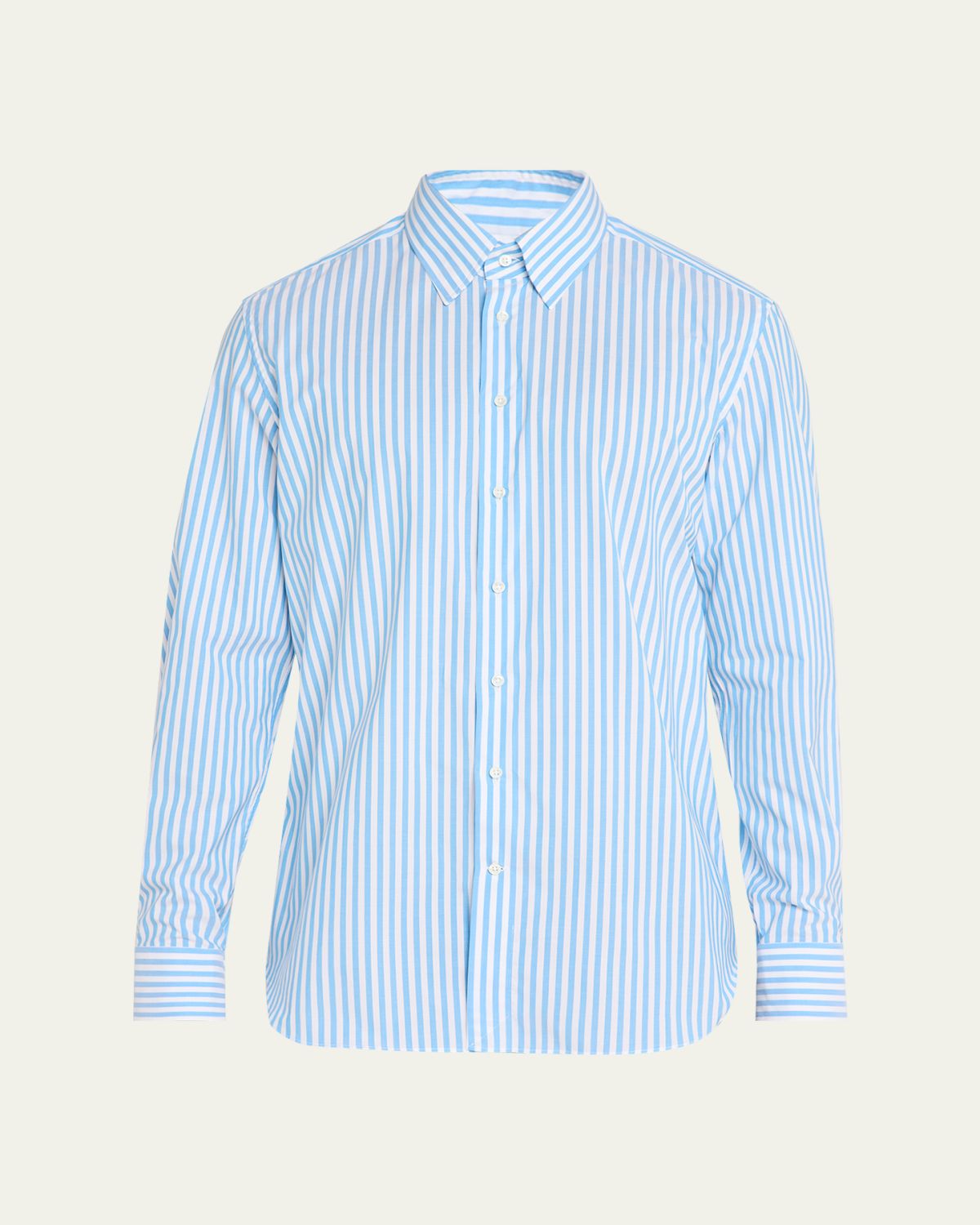 Bergdorf Goodman Men's Striped Cotton Button-Down Shirt