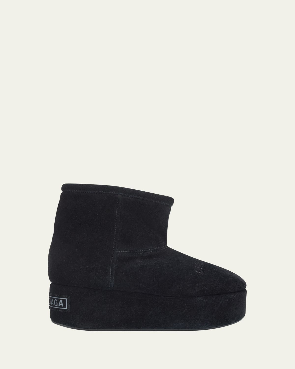 Balenciaga Alaska Platform Suede Ankle Booties | Thumbnail 4 Balenciaga Alaska Platform Suede Ankle Booties | Thumbnail 4