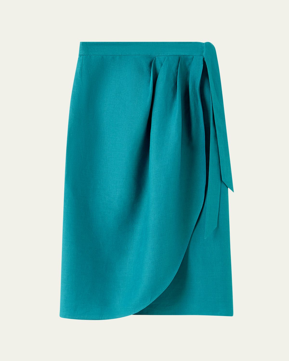 Loro Piana Shelby Linen Wrap Midi Skirt | Thumbnail 6 Loro Piana Shelby Linen Wrap Midi Skirt | Thumbnail 6