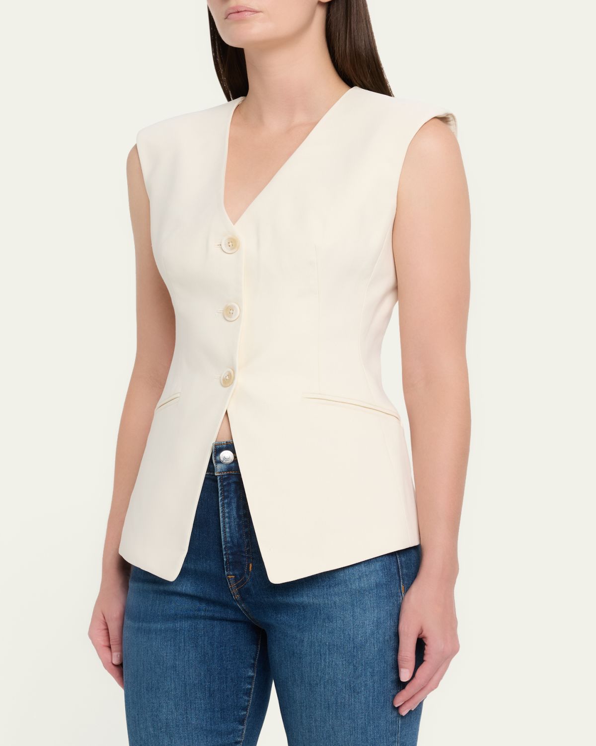 Veronica Beard Gillson Tailored Vest | Thumbnail 4 Veronica Beard Gillson Tailored Vest | Thumbnail 4
