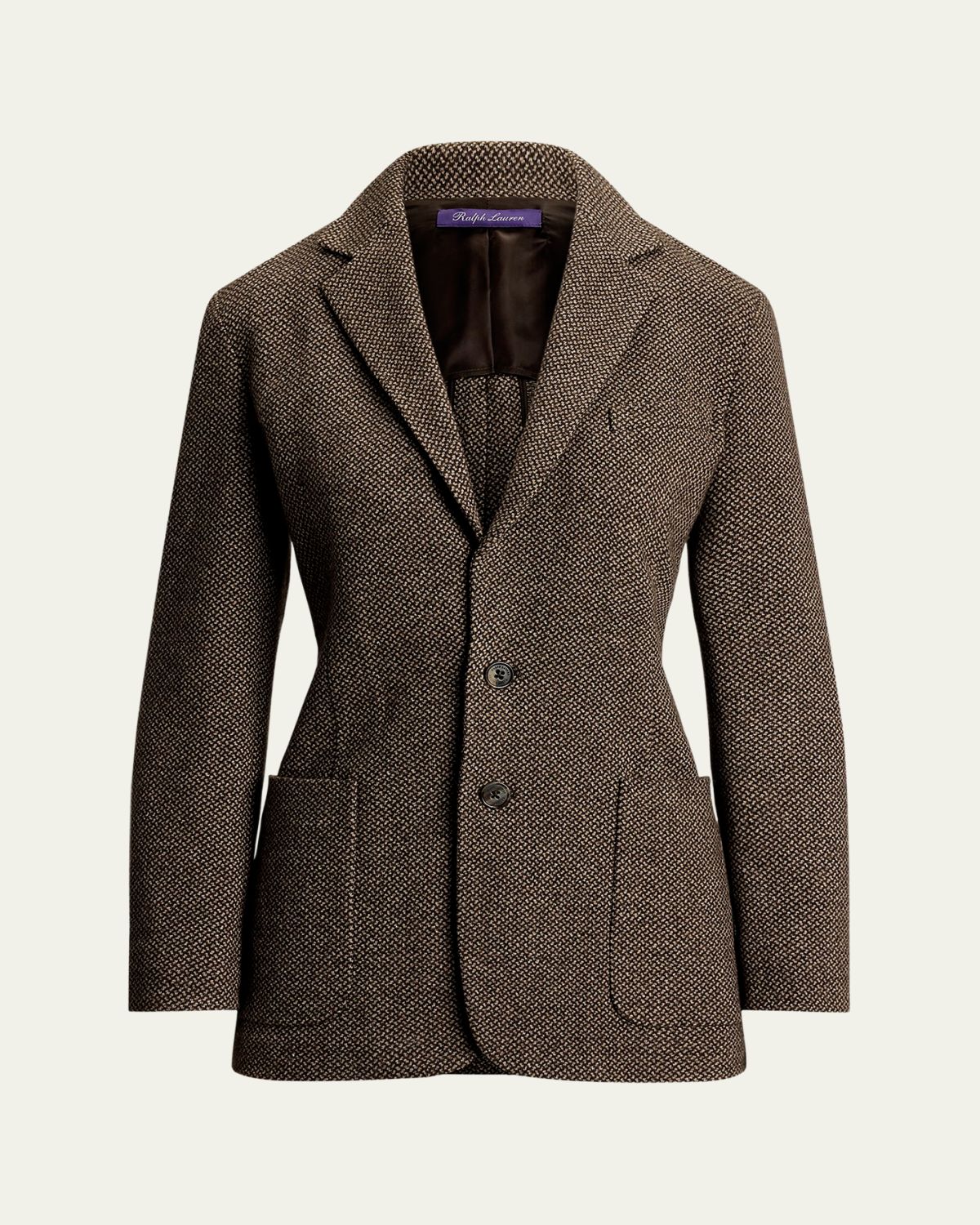 Ralph Lauren Collection Broken Twill Single-Breasted Blazer