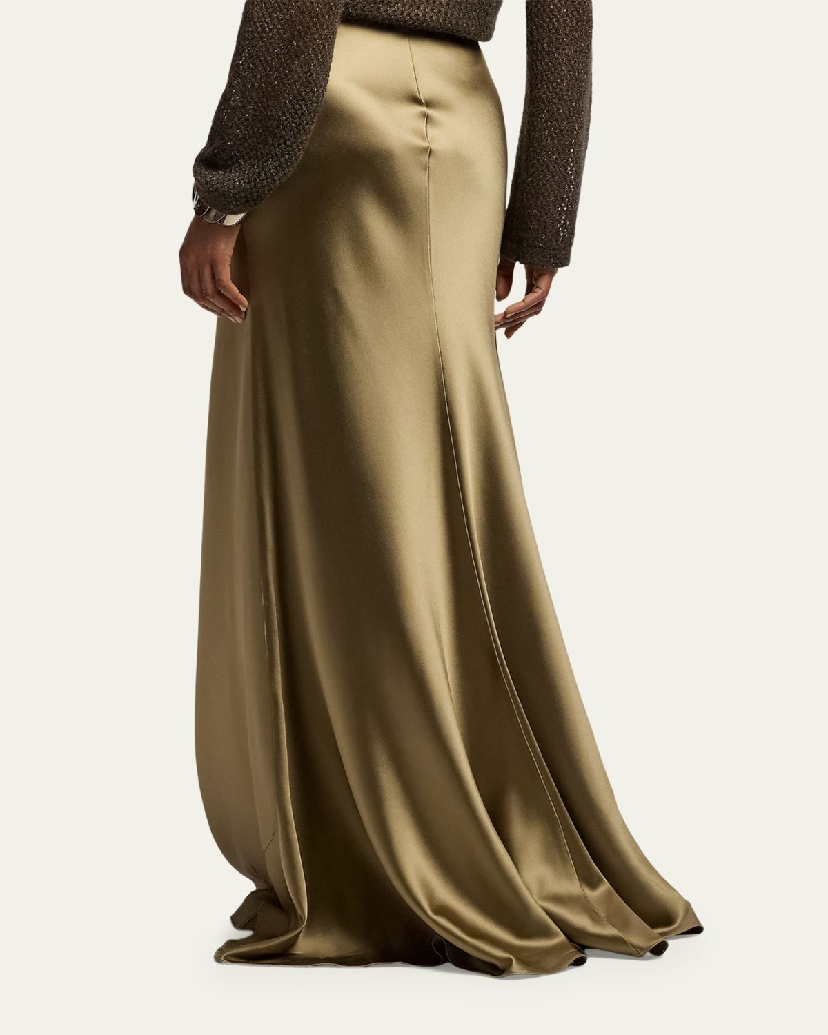 Ralph Lauren Collection Masina Satin Skirt | Thumbnail 3