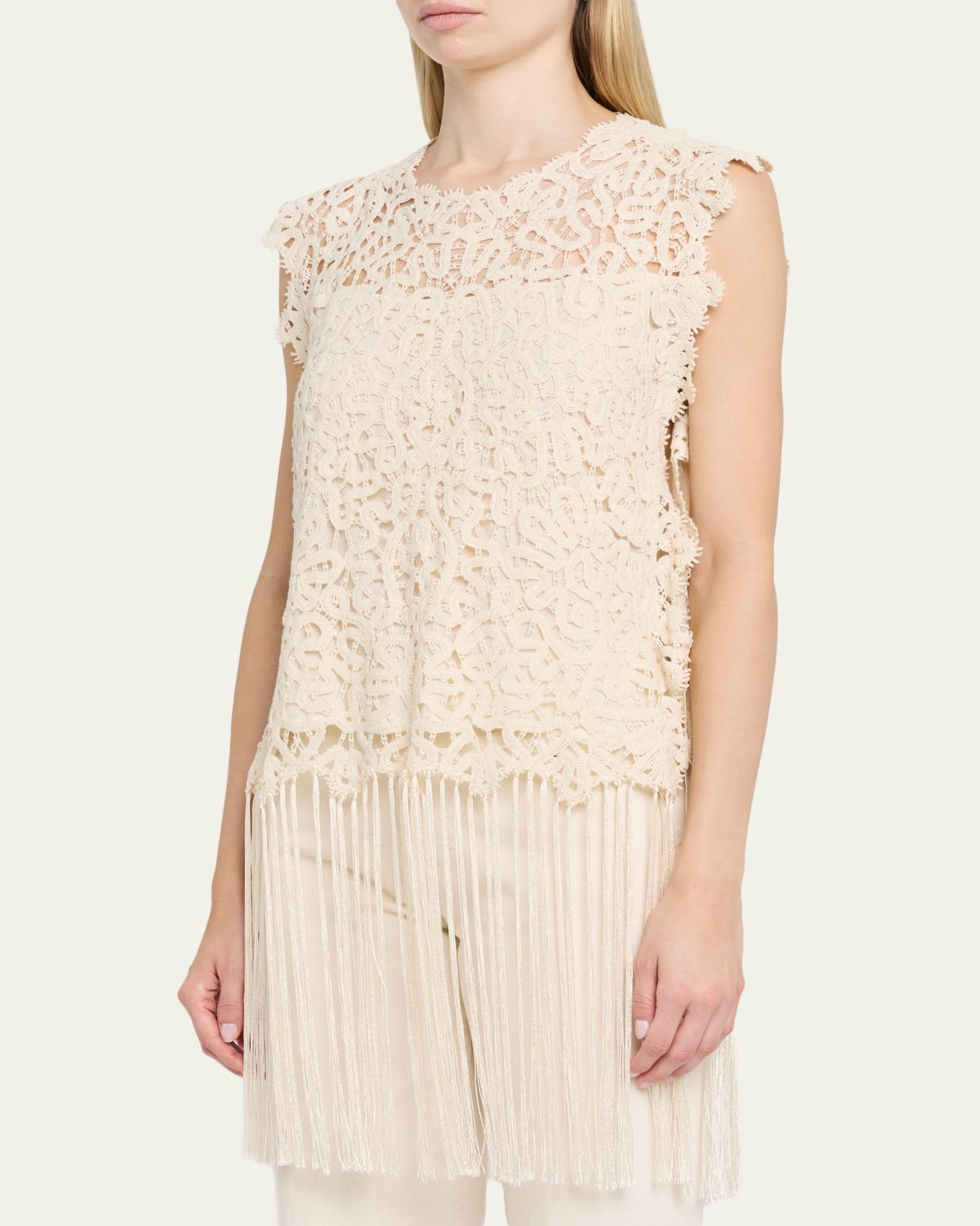 Sea Alina Embroidered Fringe Top | Thumbnail 4 Sea Alina Embroidered Fringe Top | Thumbnail 4
