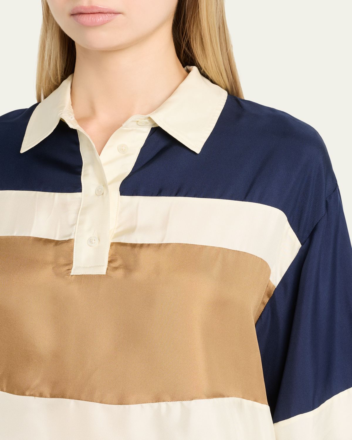 Sea Juliet Stripe Long-Sleeve Polo | Thumbnail 5 Sea Juliet Stripe Long-Sleeve Polo | Thumbnail 5
