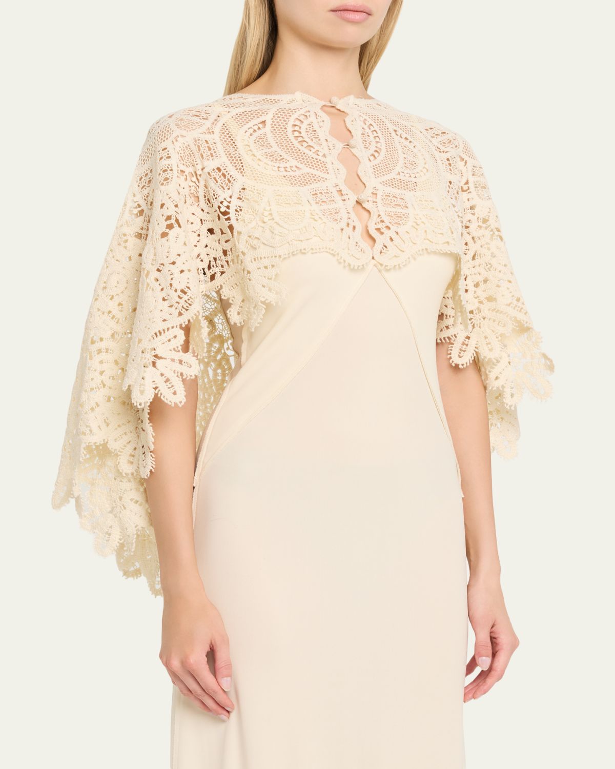 Sea Alina Lace Cape | Thumbnail 4 Sea Alina Lace Cape | Thumbnail 4