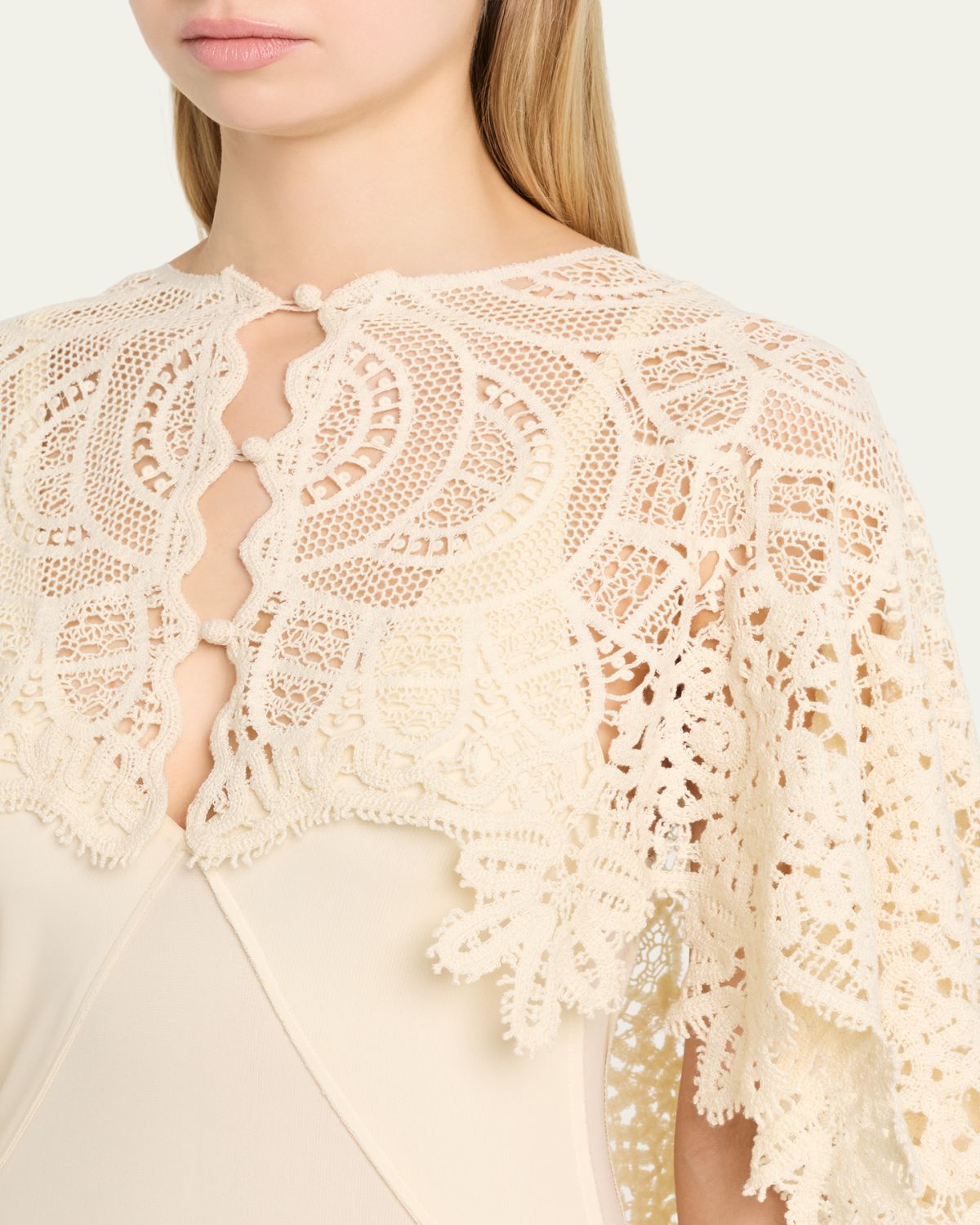 Sea Alina Lace Cape | Thumbnail 5 Sea Alina Lace Cape | Thumbnail 5