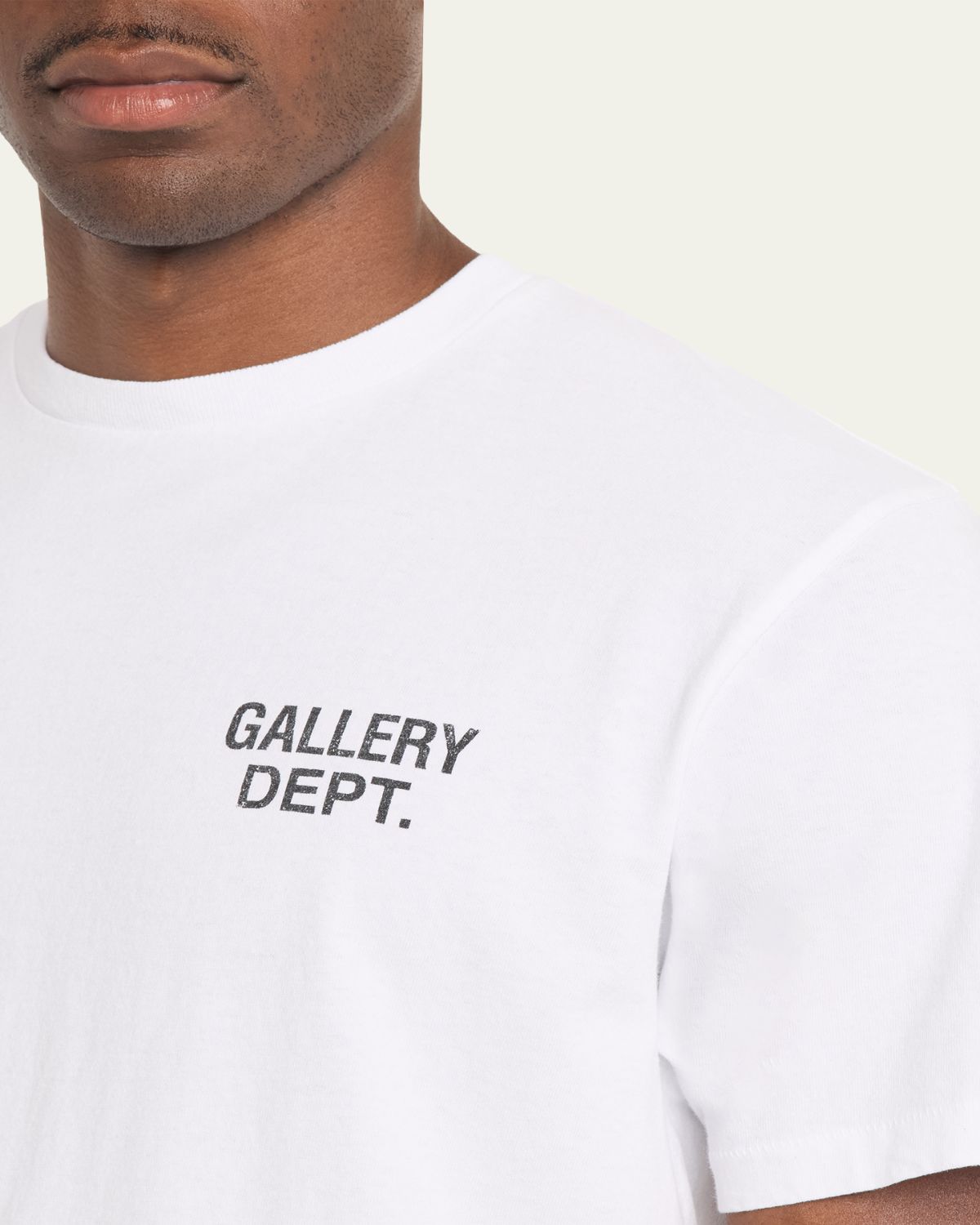 GALLERY DEPARTMENT Men's Cotton Jersey Logo-Back Crewneck T-Shirt | Thumbnail 5 GALLERY DEPARTMENT Men's Cotton Jersey Logo-Back Crewneck T-Shirt | Thumbnail 5