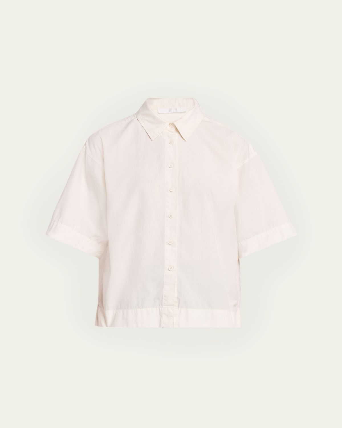 All Three Aisla Poplin Button-Front Shirt