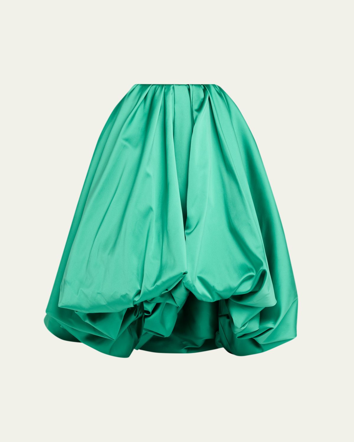 Balenciaga Scuba Satin Pleated Midi Balloon Skirt | Thumbnail 6 Balenciaga Scuba Satin Pleated Midi Balloon Skirt | Thumbnail 6