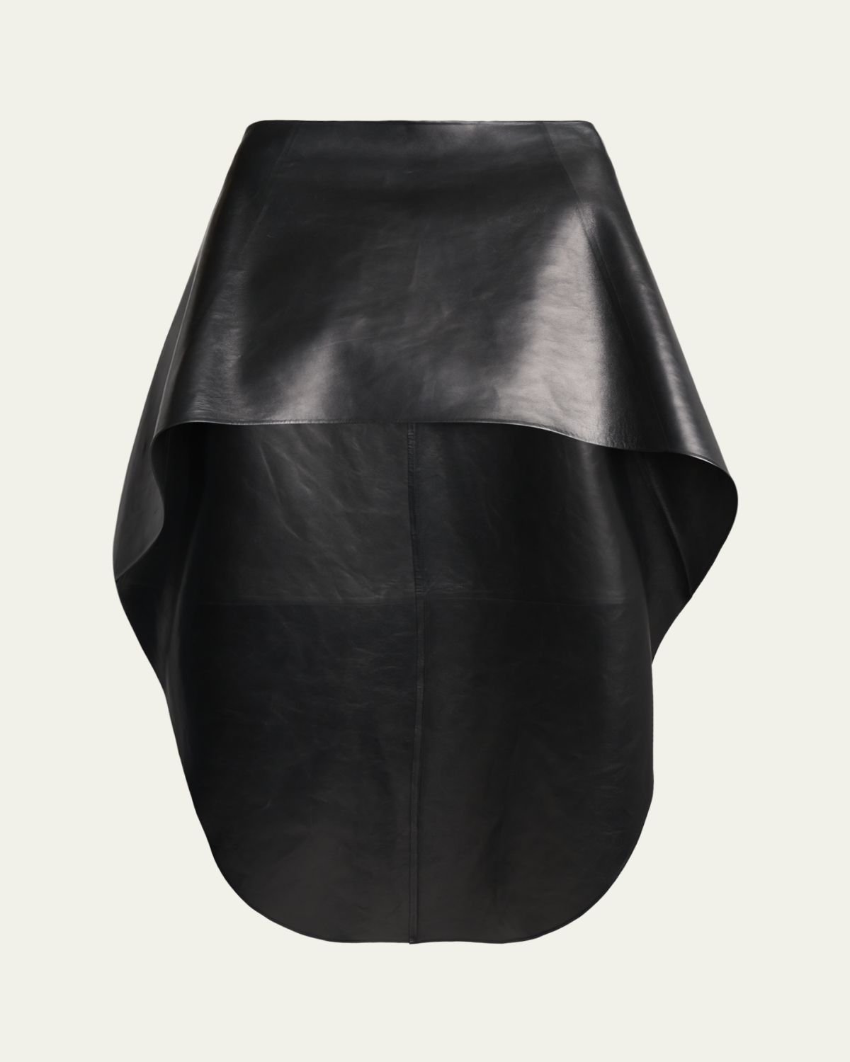 Balenciaga Smooth Leather High-Low Cape | Thumbnail 6 Balenciaga Smooth Leather High-Low Cape | Thumbnail 6