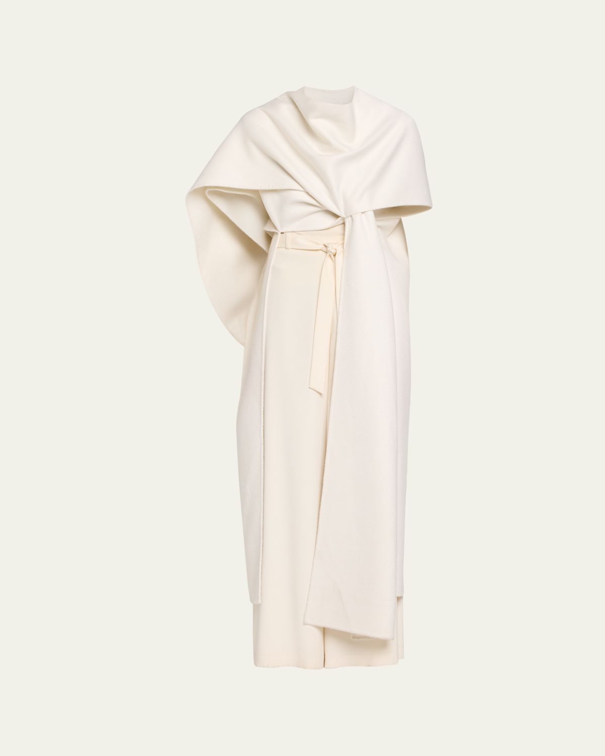 Balenciaga Cashmere Scarf Coat