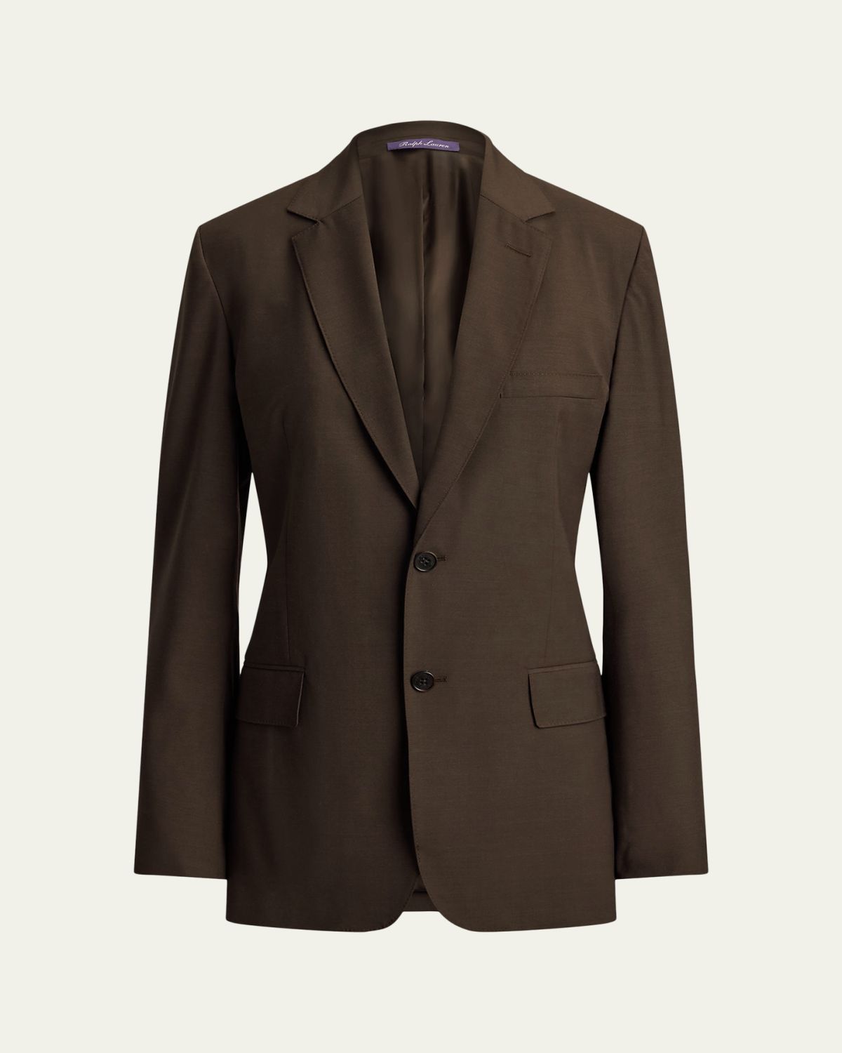 Ralph Lauren Collection Tropical Wool Single-Breasted Blazer