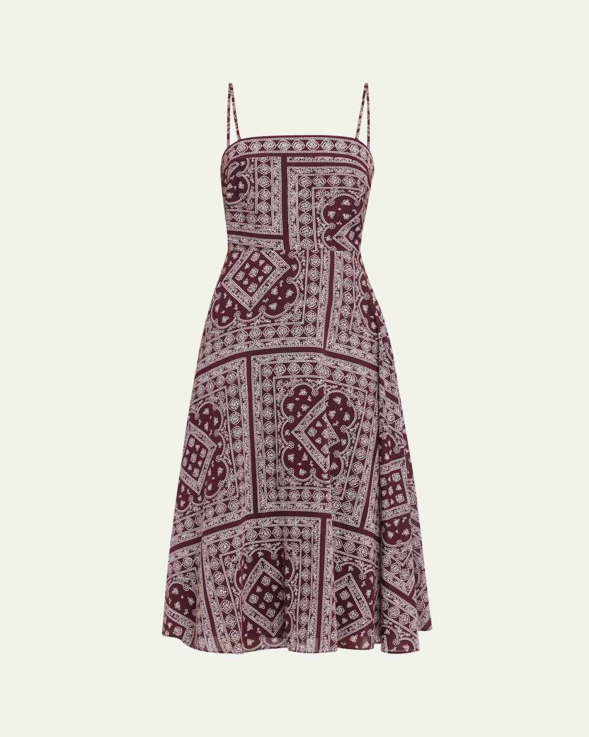 Veronica Beard Kitt Bandana-Print Midi Dress | Thumbnail 8 Veronica Beard Kitt Bandana-Print Midi Dress | Thumbnail 8
