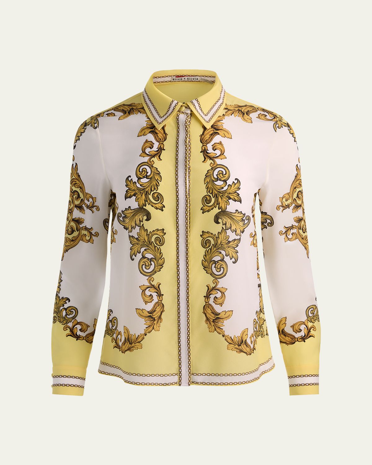 ALICE + OLIVIA Willa Placket Top | Thumbnail 6 ALICE + OLIVIA Willa Placket Top | Thumbnail 6