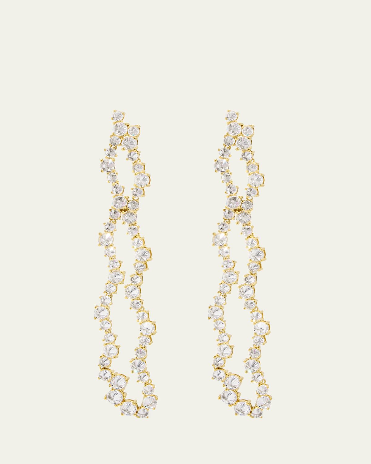Nickho Rey Bowie Statement Earrings, Gold