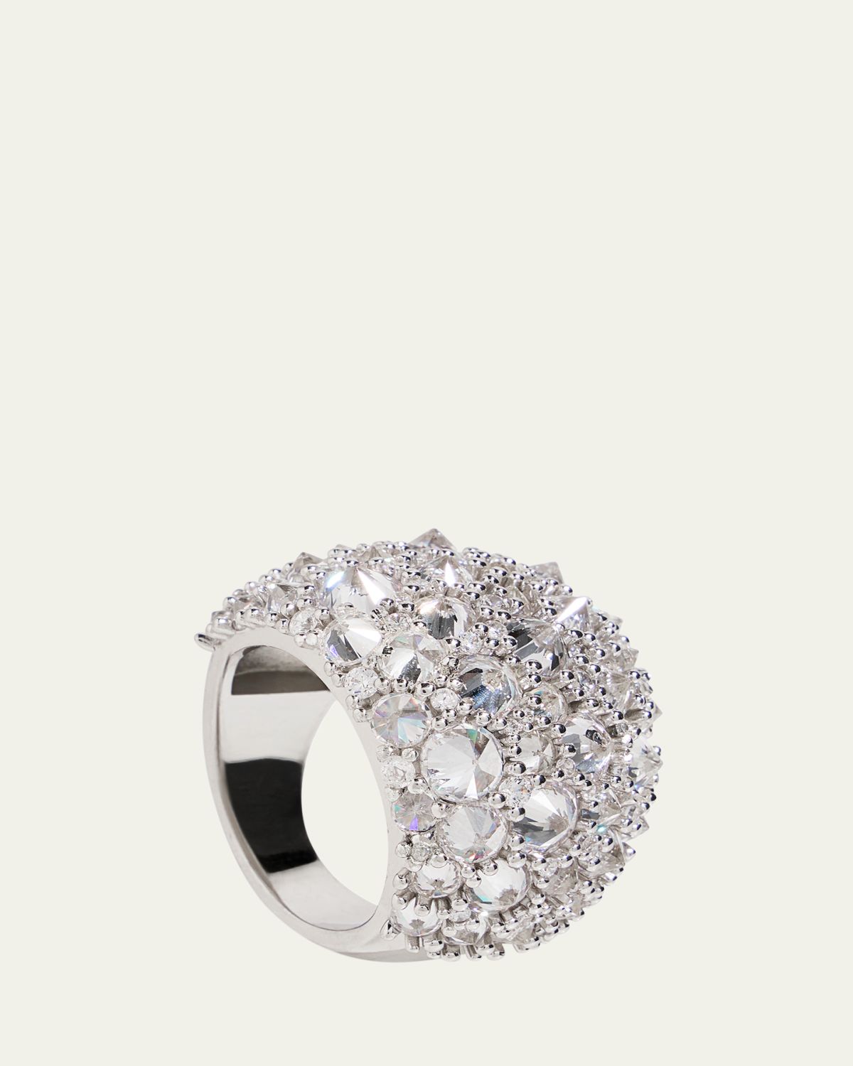 Nickho Rey Stetson Ring, White, Size