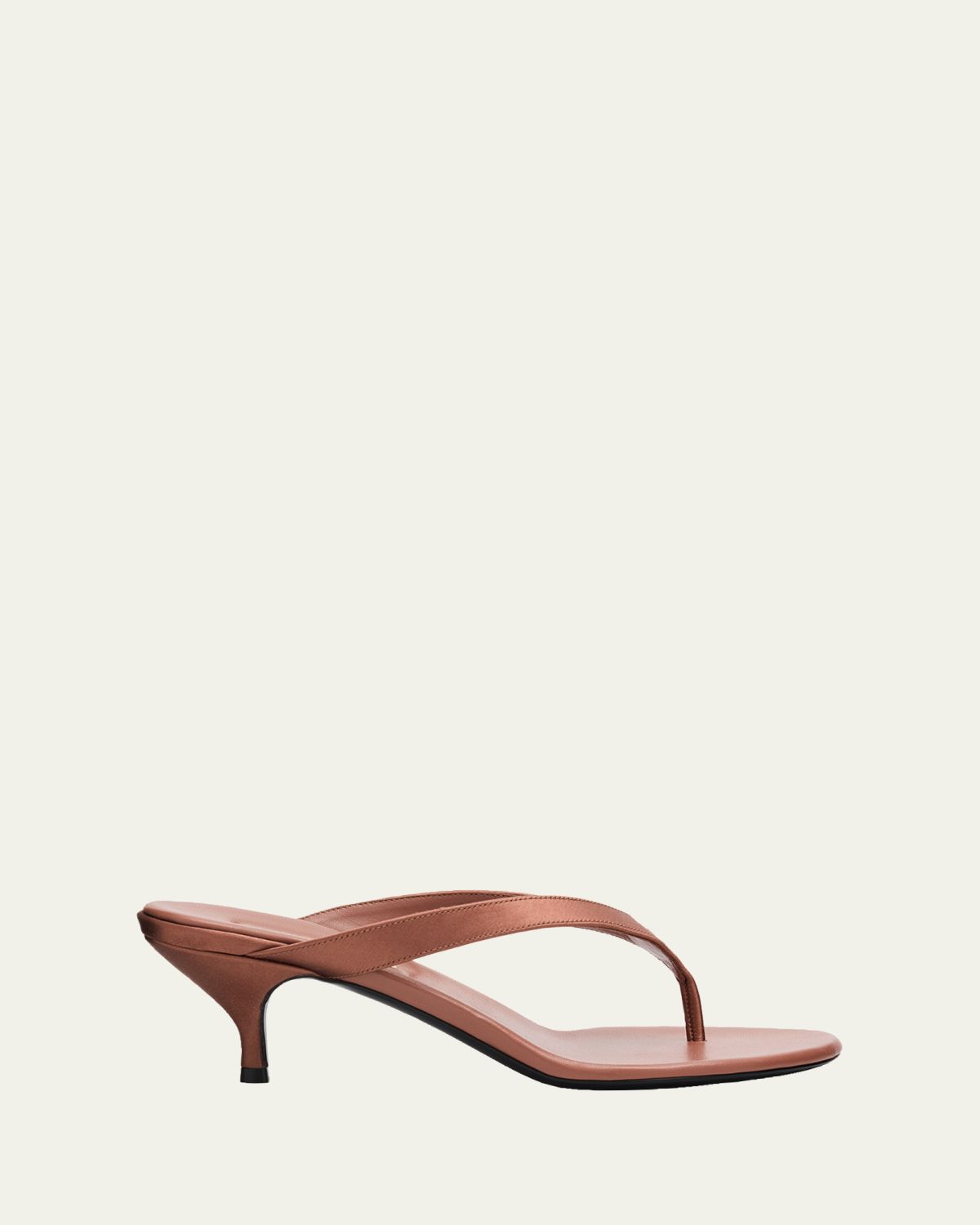 Miu Miu Satin Kitten-Heel Thong Sandals | Thumbnail 5 Miu Miu Satin Kitten-Heel Thong Sandals | Thumbnail 5
