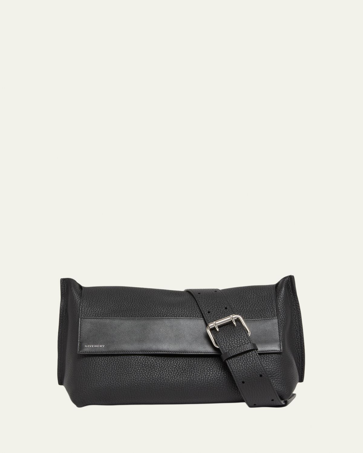 Givenchy Men's Leather Flap-Top Crossbody Bag