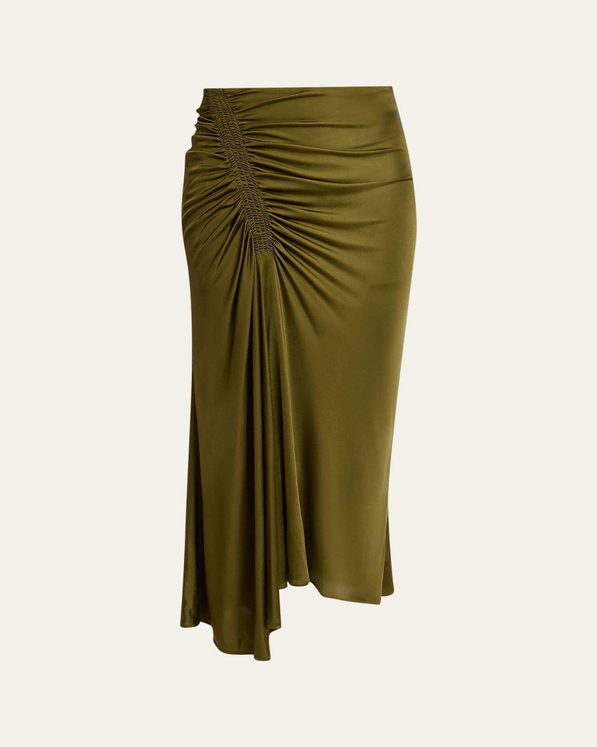 Proenza Schouler Naia Ruched Midi Skirt | Thumbnail 6 Proenza Schouler Naia Ruched Midi Skirt | Thumbnail 6
