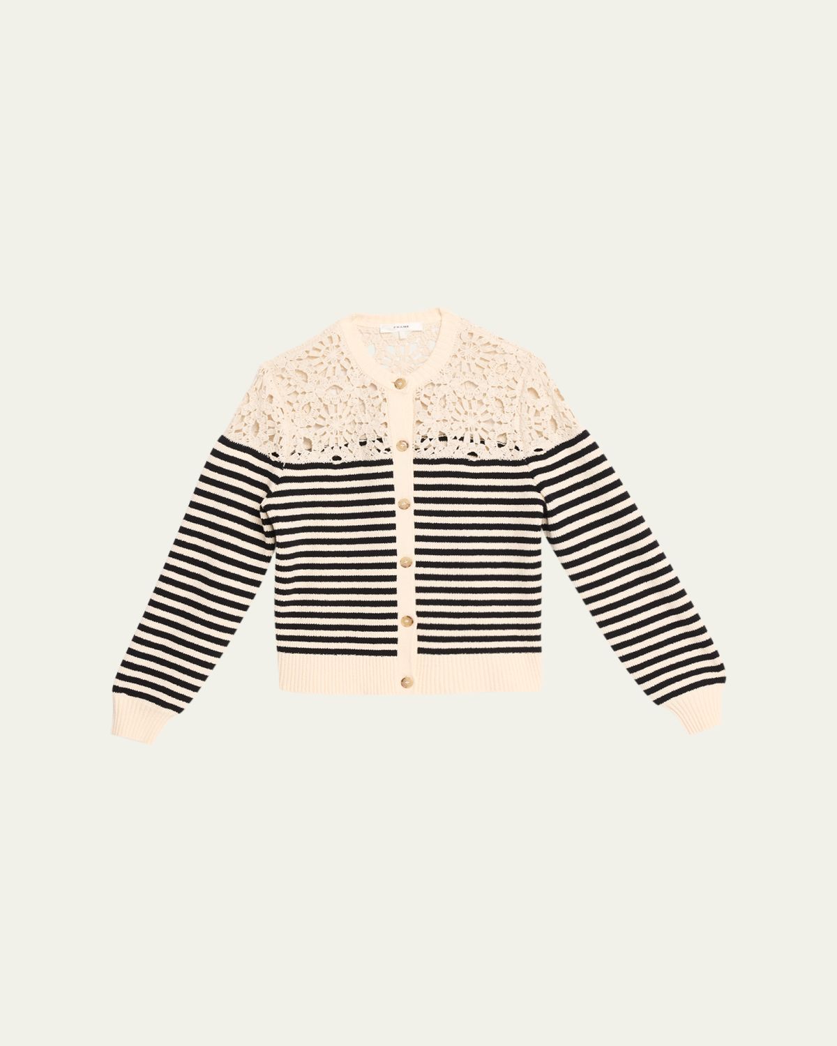 FRAME The Coastal Stripe Cardigan | Thumbnail 6