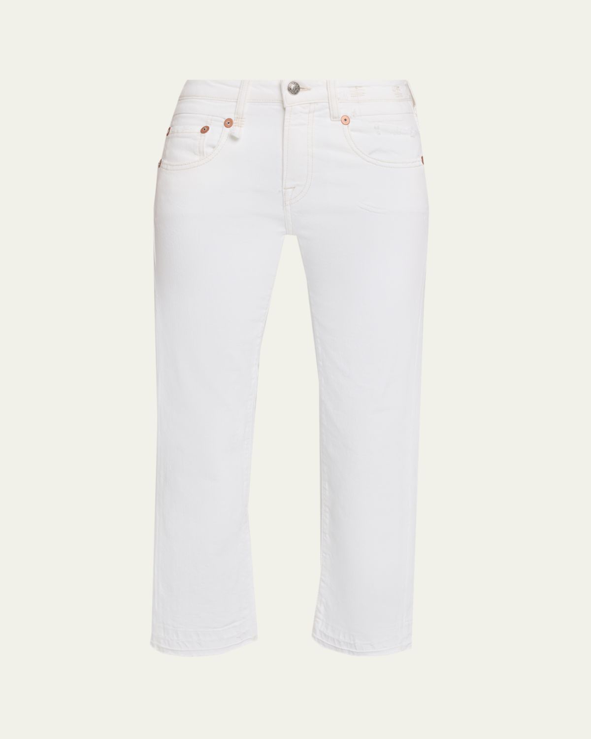R13 Boy Straight Ankle Jeans