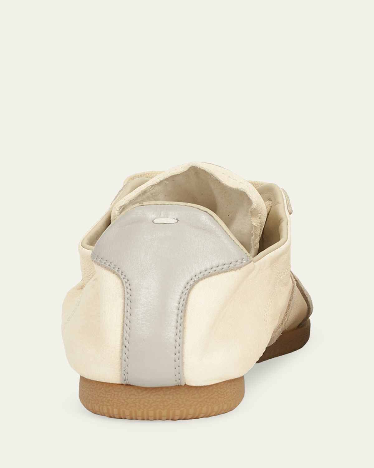 Maison Margiela Men's Replica Napa Leather and Suede Low-Top Sneakers | Thumbnail 3 Maison Margiela Men's Replica Napa Leather and Suede Low-Top Sneakers | Thumbnail 3