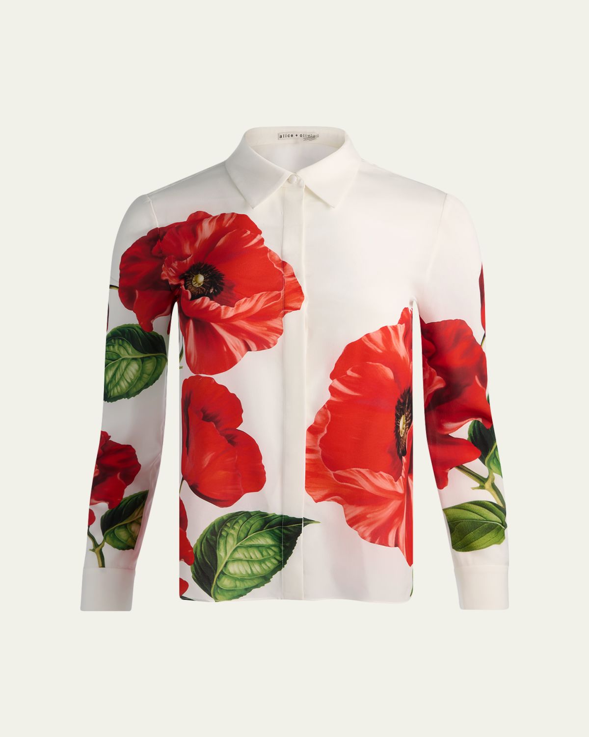 ALICE + OLIVIA Willa Placket Top | Thumbnail 5 ALICE + OLIVIA Willa Placket Top | Thumbnail 5