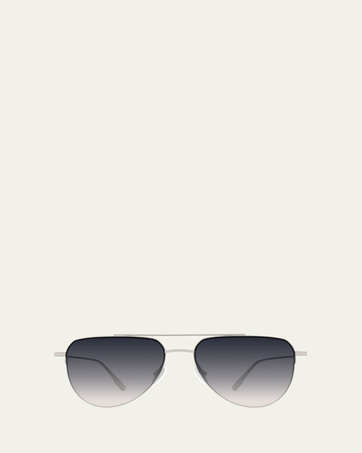 Barton Perreira McNair 55mm Titanium Aviator Sunglasses